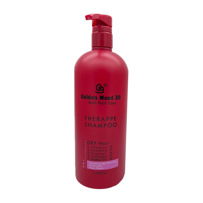 شامپو ضد ریزش مو گلدن مود مدل STEP3 مناسب برای موهای خشک حجم 1000 میلی لیتر