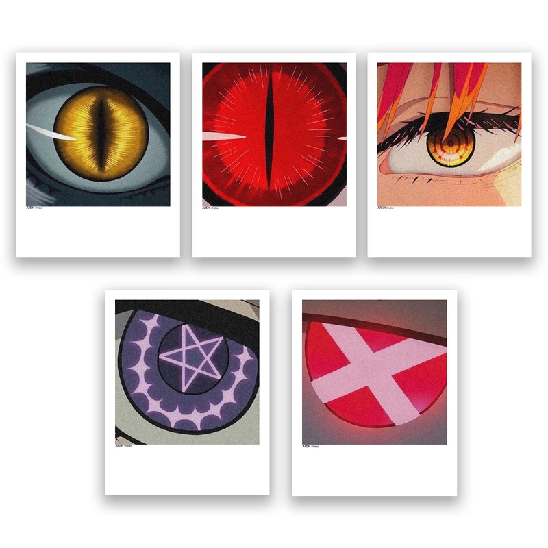 آویز تزیینی عرش مدل انیمه فانتزی کد Asa475 مجموعه پنچ عددی