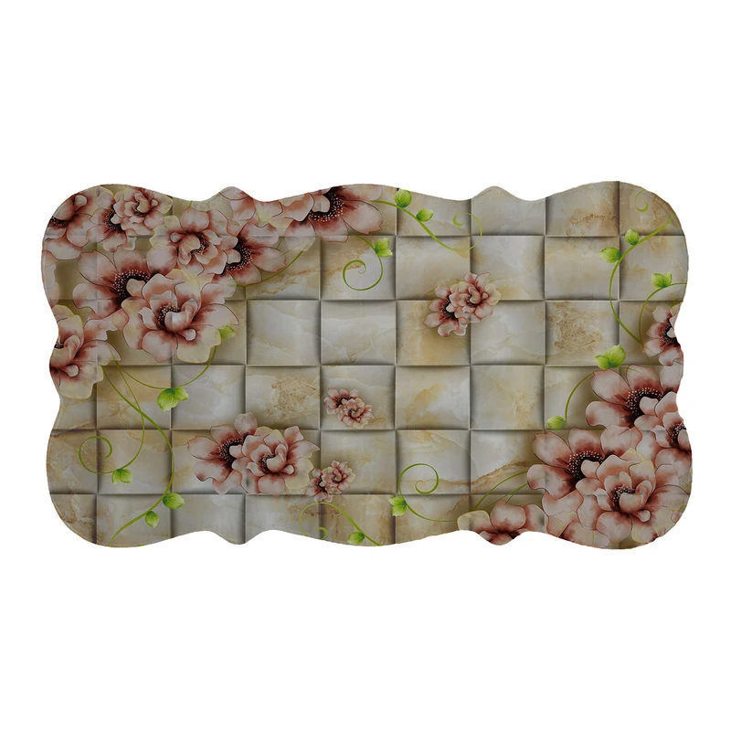 پادری مدل دالبر طرح گل کد 6103 سایز 110×60 سانتی متر