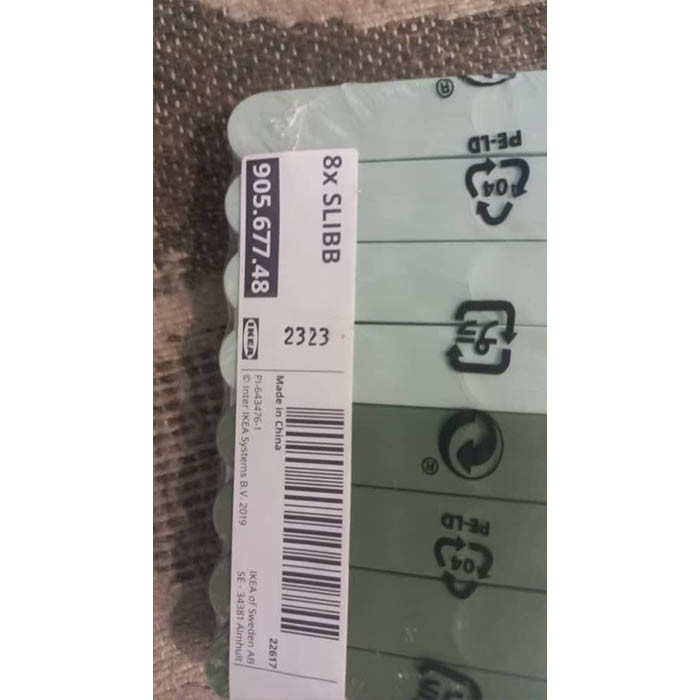 گیره لباس ایکیا مدل SLIBB بسته 8 عددی