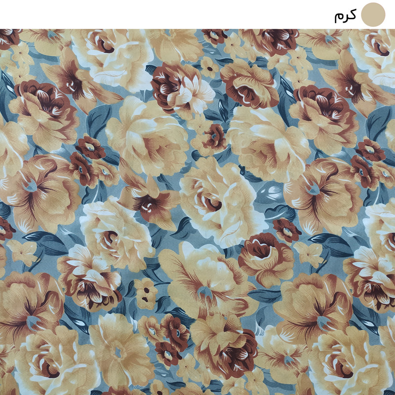 لحاف کرسی سندس مدل آبرنگ کد F853 سایز 300x300 سانتی متر لحاف کرسی سندس مدل آبرنگ کد F853 سایز 300x300 سانتی متر