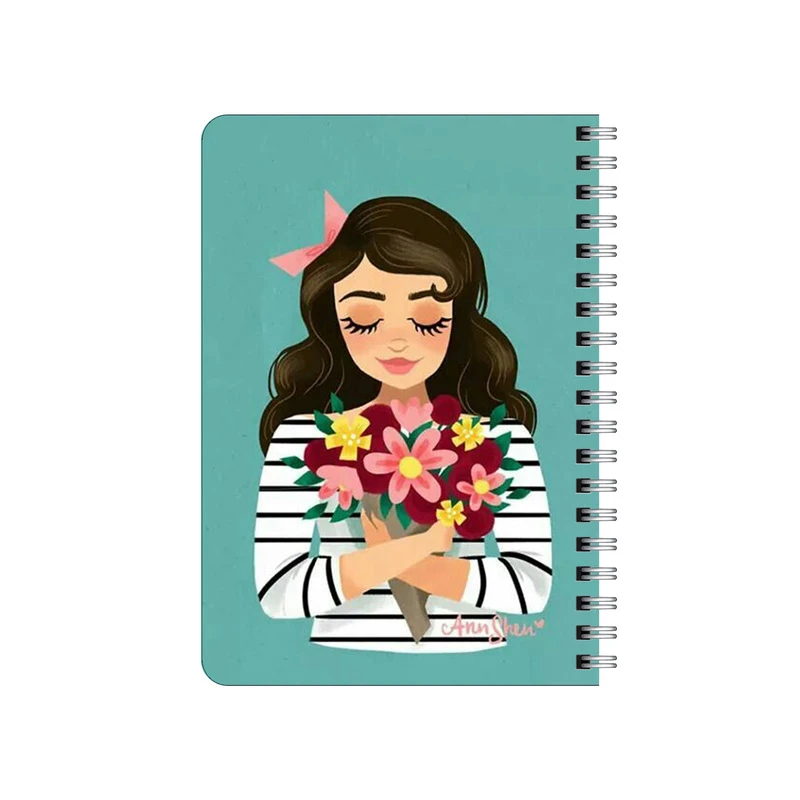 دفترچه یادداشت بامبیلیپ مدل دختر و دست گل کد 7683298