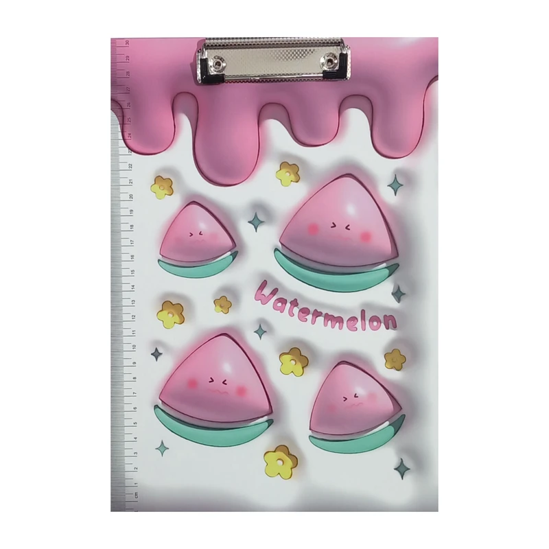 تخته شاسی مدل سه بعدی طرح هندوانه سایز A4