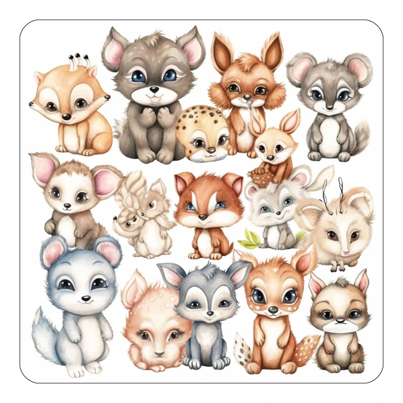 مگنت کاکتی طرح حیوانات کارتونی مدل mp28548