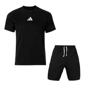 ست تی‌شرت آستین کوتاه و شلوارک ورزشی مردانه مدل Nk66