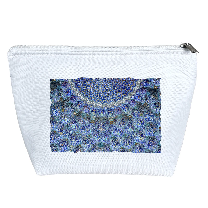 کیف لوازم آرایش دخترانه خندالو مدل کاشی کد 74