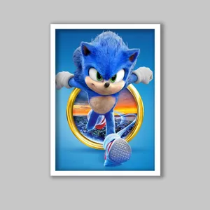 تابلو کودک و نوزاد مدل انیمیشن سونیک Sonic کد LA-G10668