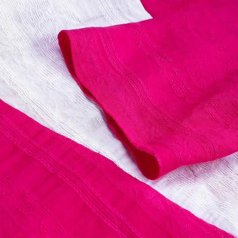 مانتو زنانه تولیکا مدل جلوباز کد 166162 رنگ سرخابی