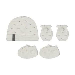 ست کلاه دستکش و پاپوش پاپو مدل FISH4545