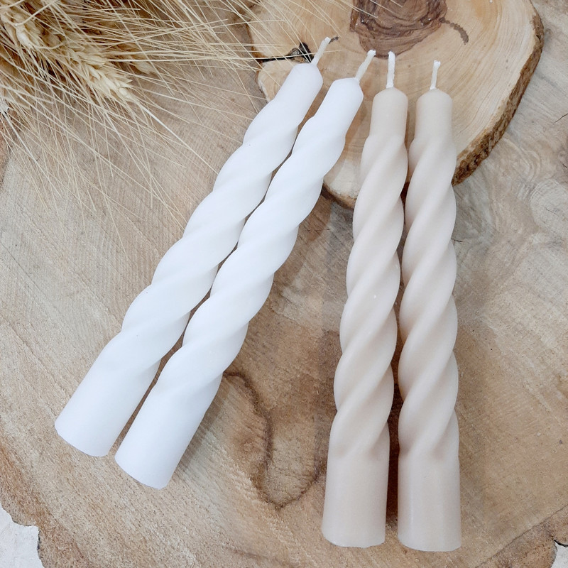 قالب شمع مدل قلمی پیچی قالب شمع مدل قلمی پیچی
