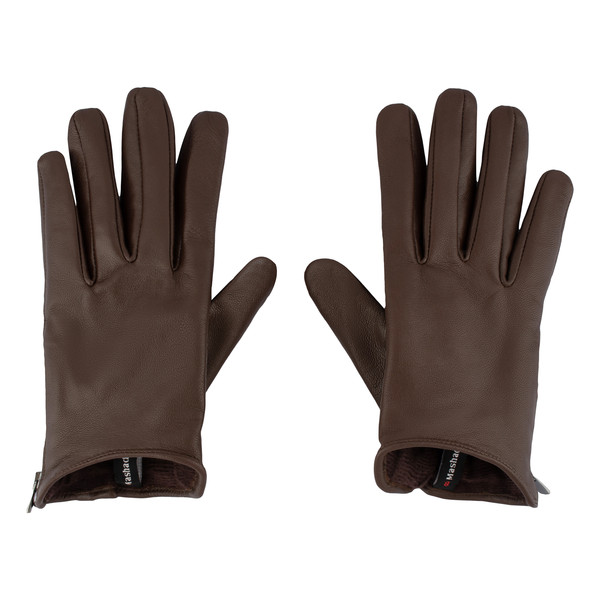 دستکش زنانه چرم مشهد مدل R0187-088