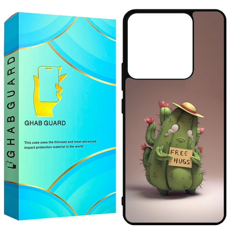 کاور قاب گارد طرح کاکتوس مدل GN144 مناسب برای گوشی موبایل شیائومی Redmi Note 14 4G