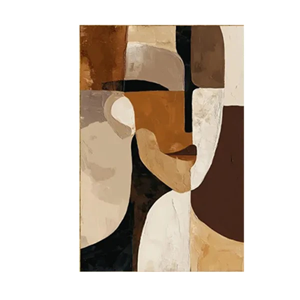 تابلو نقاشی اکرلیک به سبک کوبیسم مدل آرزو کد 10070