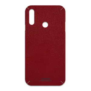 MAHOOT Red-Leather Cover Sticker for LG W10
