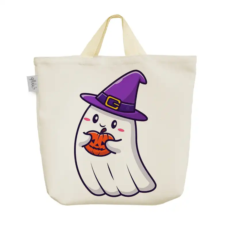 ساک خرید خندالو مدل هالووین Halloween کد 3513
