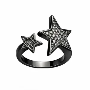 انگشتر زنانه زرنگار مدل KER-N842