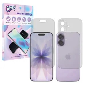 Bingo Tough model matte screen protector suitable for Apple iPhone 17 mobile phone along with the back protector