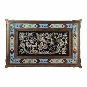 تابلو قلمزنی طرح اسلیمی کد Tt8050