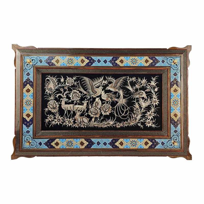  تابلو قلمزنی طرح اسلیمی کد Tt8050