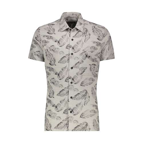 پیراهن مردانه کیکی رایکی طرح هاوایی مدل MBB02909-001