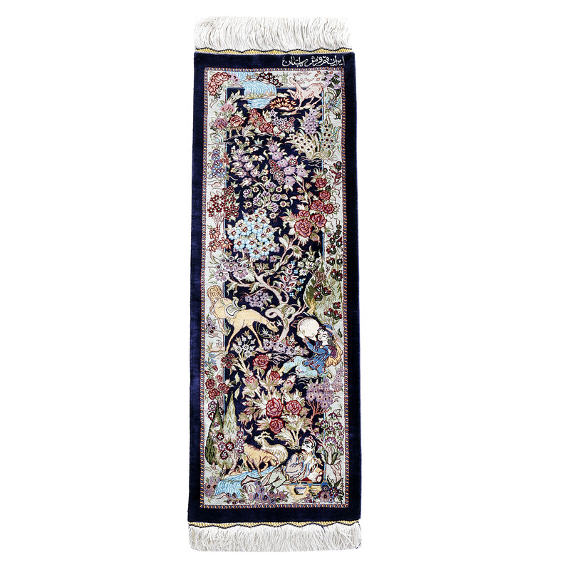 فرش دستبافت نیم متری کد C002