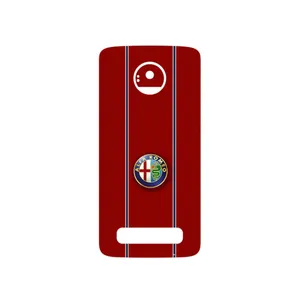 MAHOOT Alfa Romeo Cover Sticker for Motorola Moto Z