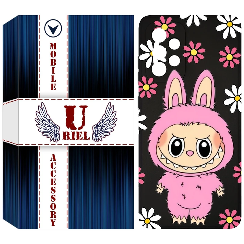 کاور یوریل مدل KSH کد 106 طرح عروسک لبوبو مناسب برای گوشی موبایل سامسونگ Galaxy A33 5G