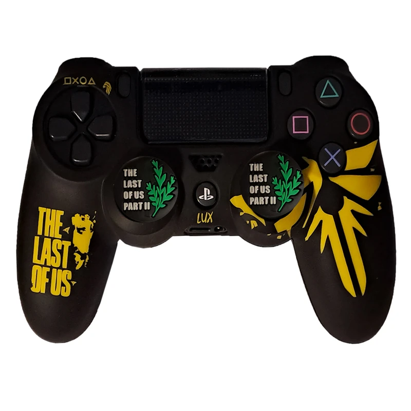 محافظ دسته پلی استیشن 4 مدل LAST OF US PS4237 به همراه روکش آنالوگ