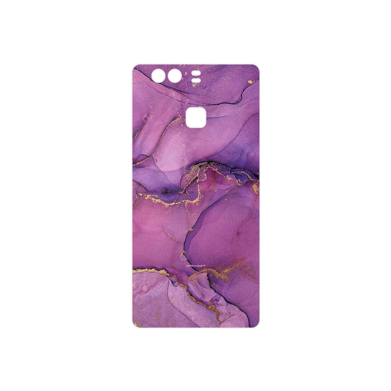 برچسب پوششی ماهوت مدل Purple Marble مناسب برای گوشی موبایل هوآوی P9