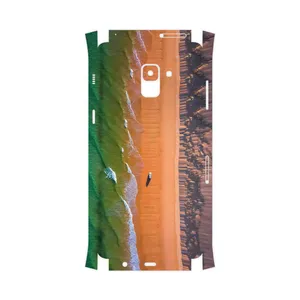 MAHOOT Beach and Green Sea-FullSkin Cover Sticker for Samsung Galaxy A8 Plus 2018