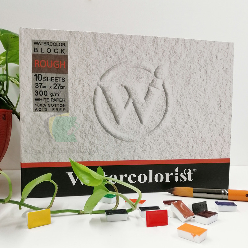 دفتر آبرنگ واترکالریست مدل بلوک کد راف 300