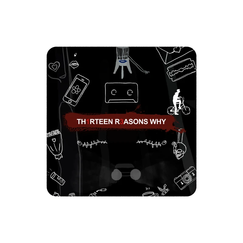 زیرلیوانی طرح 13 reasons why کد    5264321