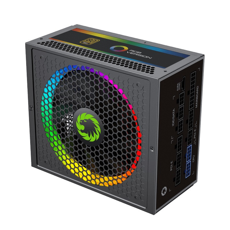 منبع تغذیه کامپیوتر گیم مکس مدل RGB 1050 FULL MODULAR PRO GOLD