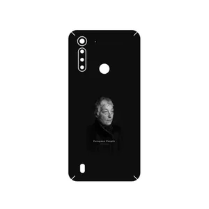 MAHOOT Portrait of a European Woman Cover Sticker for Motorola Moto G8 Power Lite