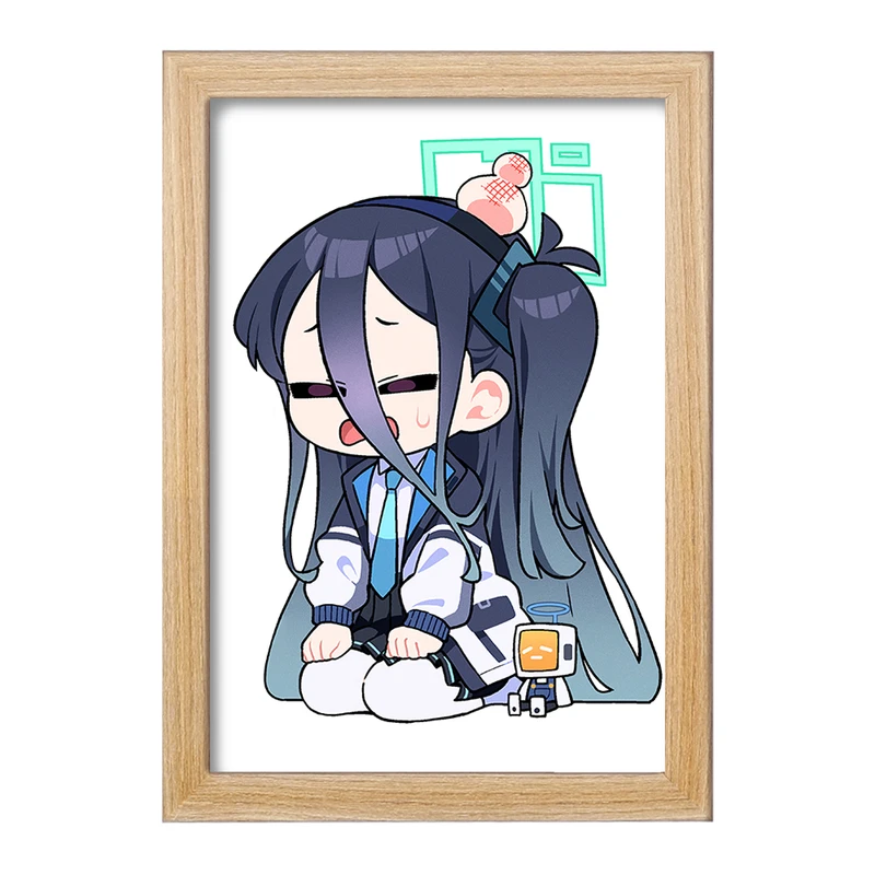 تابلو خندالو مدل بازی آرشیو آبی (Blue Archive) کد 34349