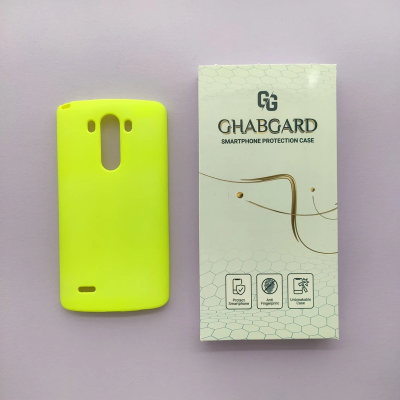 کاور قاب گارد مدل ژله ای ساده مناسب برای گوشی موبایل ال جی G3 