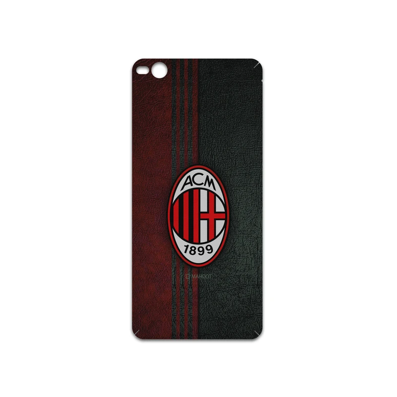برچسب پوششی ماهوت مدل AC-Milan-FC مناسب برای گوشی موبایل اچ تی سی One X9