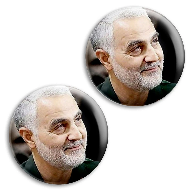 مگنت پرمانه طرح حاج قاسم سلیمانی کد pmag2.26925 مجموعه 2 عددی