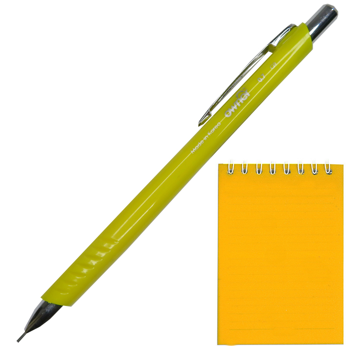 مداد نوکی 0.7 میلی متری مدل G9 کد Y7 به همراه دفتر یادداشت