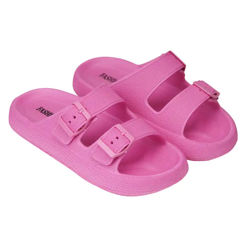 دمپایی زنانه مدل کاسپین رنگ صورتی