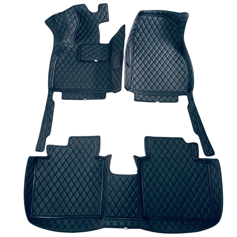 کفپوش 5 بعدی خودرو مدل Ts چرم گلدوزی مناسب برای هونگ چی