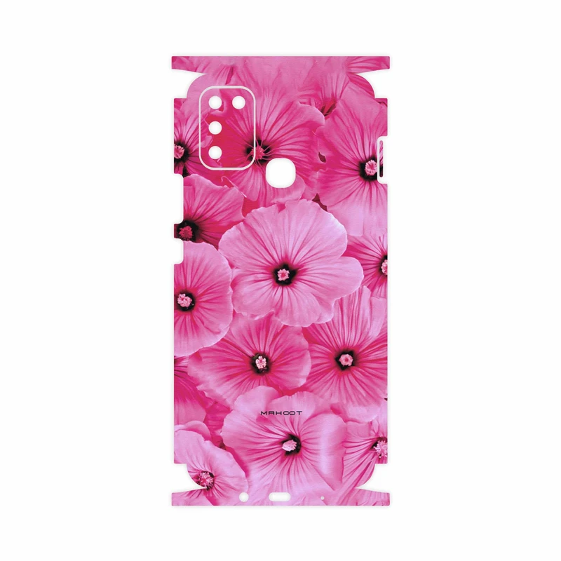 برچسب پوششی ماهوت مدل Pink-Flower-FullSkin مناسب برای گوشی موبایل اینفینیکس Hot 10 Play