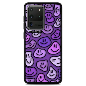 AKAM AMCWSGS20U-HAPPY FACE12 Cover For Samsung Galaxy S20 Ultra