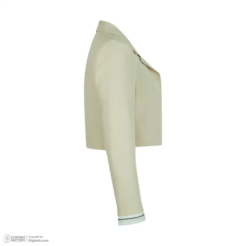 ست کت و شلوار زنانه نیزل مدل 0064-031 رنگ کرم