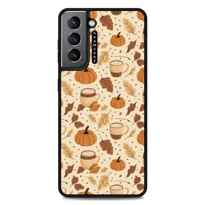 AKAM AMC-WSGS21-PUMPKIN-24 Cover For Samsung Galaxy S21