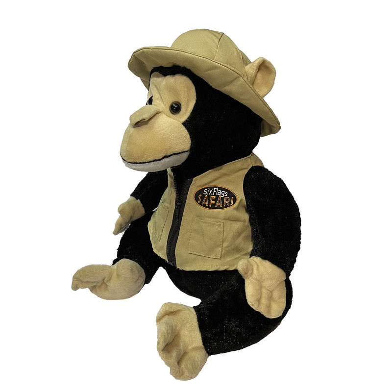 عروسک طرح میمون گوریل مدل SAFARI کد SZ10/666 ارتفاع 42 سانتی متر