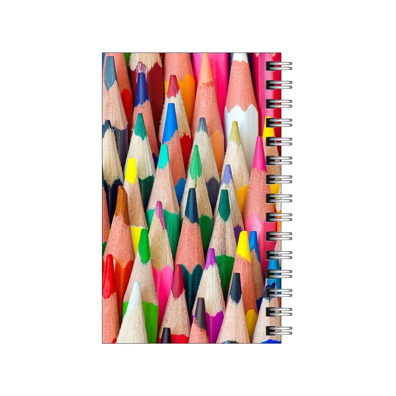 دفترچه یادداشت مدل to do list طرح مدادهای رنگی رنگی کد 8914928