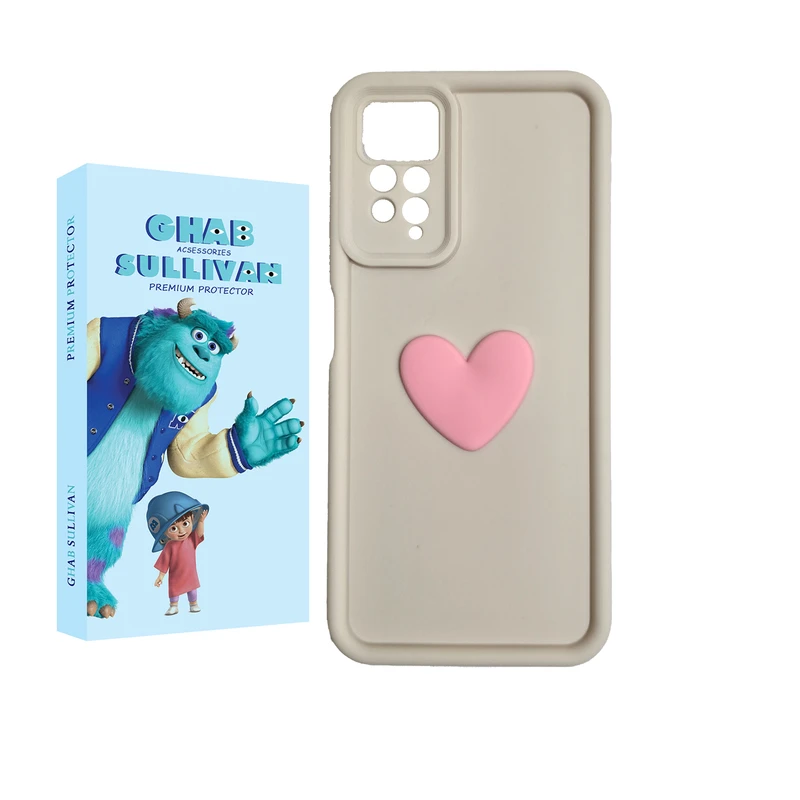 کاور قاب سالیوان مدل SOLID HEART مناسب برای گوشی موبایل شیائومی Redmi Note 11 Pro 4G