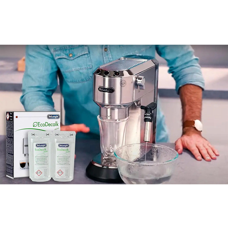 مایع تمیز کننده قهوه ساز دلونگی مدل ECODECALK mini