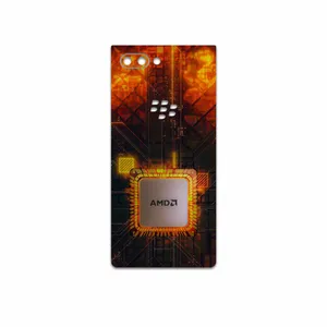 MAHOOT AMD Brand Cover Sticker for BlackBerry Key 2